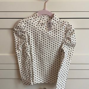 Gap toddler polka dot shirt